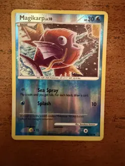 Magikarp 65/100 -Stormfront Reverse Holo - LP Pokemon Card Komiya Art - Image 1