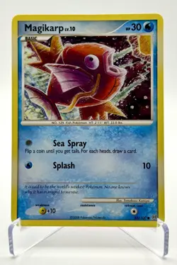 2008 Pokemon TCG Stormfront Magikarp Lv10 Non Holo 65/100 - Image 1