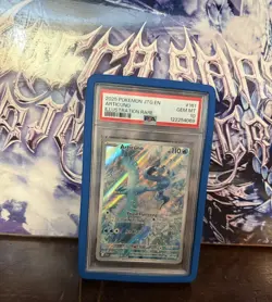 Pokemon TCG Articuno IR 161/159 Journey Together PSA 10 Gem MT English - Image 1