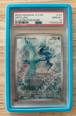 Pokemon TCG Articuno IR 161/159 Journey Together PSA 10 - Image 2