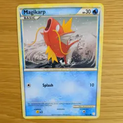 MAGIKARP 72/123 POKEMON CARD (HEARTGOLD AND SOULSILVER SET) - Image 1