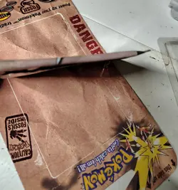 pokemon cards pack fossil 21.4g heavy sealed original 1999 booster pack - Image 3