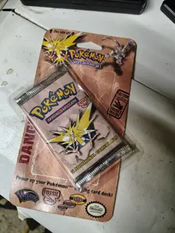 pokemon cards pack fossil 21.4g heavy sealed original 1999 booster pack - Image 4