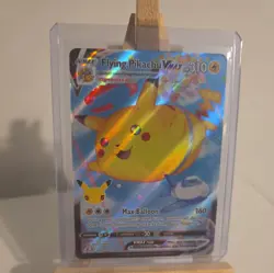 Flying Pikachu VMAX 007/025 Pokemon Celebrations Holo Full Art Card - Image 2