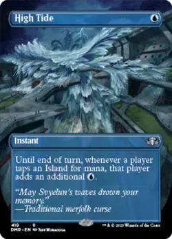 High Tide (Borderless Alternate Art) [Dominaria Remastered] - Image 1