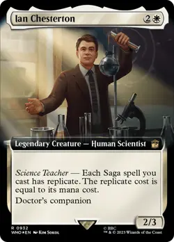 Ian Chesterton (Extended Art) (Surge Foil) [Doctor Who] - Image 1