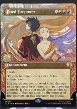 Fated Firepower #341 Avatar: The Last Airbender Showcase Regular Mythic - Image 1