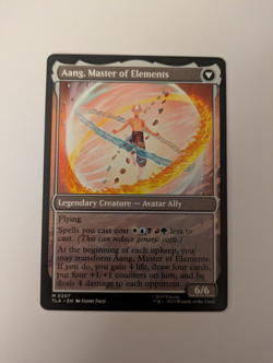 Avatar Aang, MTG, NON FOIL, Mythic Avatar The Last Airbender Magic The Gathering - Image 2