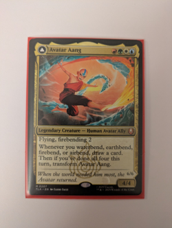 Avatar Aang, MTG, NON FOIL, Mythic Avatar The Last Airbender Magic The Gathering - Image 3