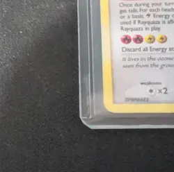 Pokemon Rayquaza 14/146 Legends Awakened Rare holo 2008 - Image 3