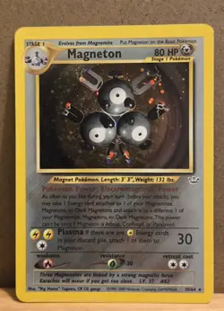 Magneton Neo Revelation 10/64 Rare Holo MP - ungraded Pokemon Card - Image 1