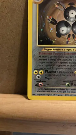 Magneton Neo Revelation 10/64 Rare Holo MP - ungraded Pokemon Card - Image 4
