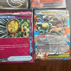 Pokemon TCG Scarlet And Violet (Ex, IR, Trainer) Full Art Lot of 12 Near Mint - Image 4