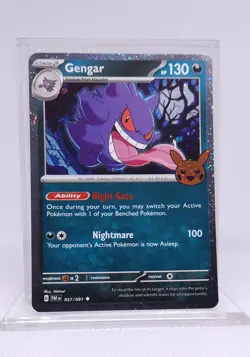 Pokemon Gengar 057/091 Trick or Trade 2024 - Image 1