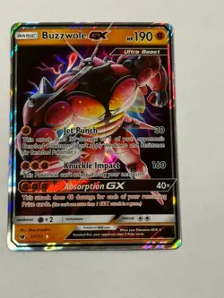Buzzwole GX - SM - Crimson Invasion 57/111 Pokemon - Image 1