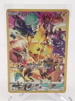 Pokemon Pikachu TCG Crown Zenith 160/159 Secret Rare English Near Mint NM - Image 1