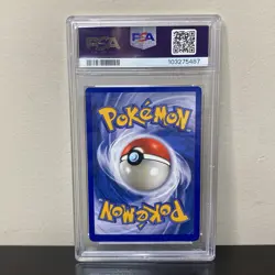 1999 WOTC POKEMON FOSSIL UNLIMITED RAICHU 14/62 HOLO RARE PSA 7 NM B - Image 2