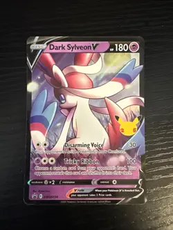 Pokemon TCG Dark Sylveon V SWSH134 Black Star Promo Holo Ultra Rare NM - Image 1