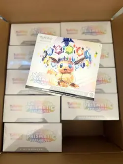 5x POKEMON TCG Prismatic Evolutions ETB Elite Trainer Box SEALED NEW ✅ IN HAND - Image 1