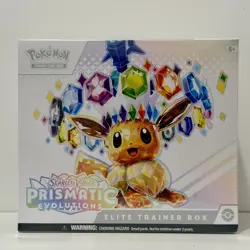 Pokemon TCG Prismatic Evolutions ETB Elite Trainer Box - NEW - SEALED - IN HAND✅ - Image 1