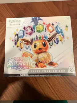 Pokemon Prismatic Evolutions ETB Sealed 2025 Elite Trainer Box - ETB - *In-Hand* - Image 1