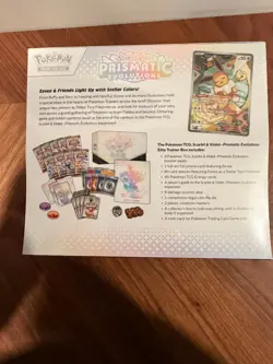 Pokemon Prismatic Evolutions ETB Sealed 2025 Elite Trainer Box - ETB - *In-Hand* - Image 3