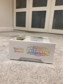 Pokemon Prismatic Evolutions Elite Trainer Box ETB BRAND NEW SEALED In Hand 🇬🇧 - Image 5