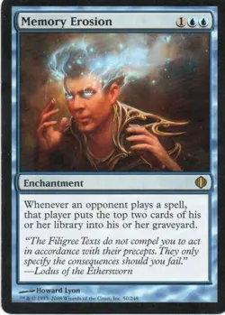 MTG: Shards of Alara: Memory Erosion: Lightly Played Condition - Image 1