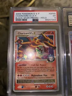 Lot Of 3 PSA Graded Pokemon Cards. Charizard10 Kyogre10 Rayquaza10 Description - Image 2