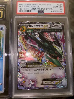 Lot Of 3 PSA Graded Pokemon Cards. Charizard10 Kyogre10 Rayquaza10 Description - Image 4