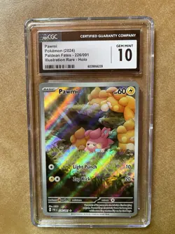 PAWMI - PSA Gem Mint 10-2024 POKEMON PAF EN-PALDEAN FATES ILLUSTRATION RARE #226 - Image 5