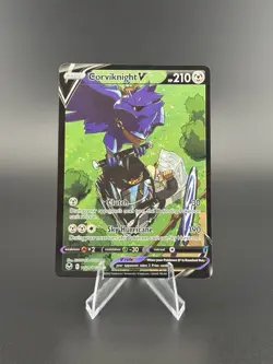 Pokemon Card Corviknight V TG18/TG30 Silver Tempest Trainer Gallery Rare NM - Image 1