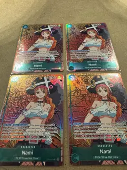 One Piece Nami Alternate Art OP02-036 Paramount War Foil NM Condition - Image 2