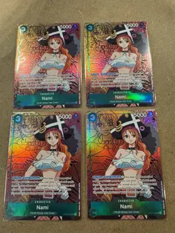 One Piece Nami Alternate Art OP02-036 Paramount War Foil NM Condition - Image 3
