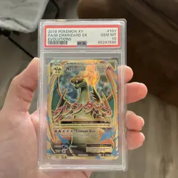 Pokemon TCG FA/M Charizard EX 2016 Full Art XY Evolutions Card 101/108 PSA10 - Image 1