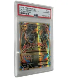 2016 Pokemon XY Evolutions M Charizard EX Full Art PSA 10 Gem Mint #101/108 - Image 3