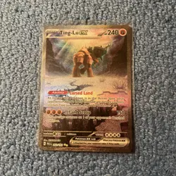 Pokemon TCG Ting-Lu EX Scarlet & Violet Paldea Evolved Holo Card 263/193 - Image 1