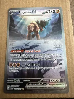 Pokemon TCG Ting-Lu EX Scarlet & Violet Paldea Evolved Card 263/193 - Image 1