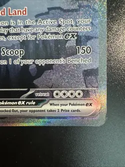 Pokemon TCG Ting-Lu EX Scarlet & Violet Paldea Evolved Holo Card 263/193 - Image 3