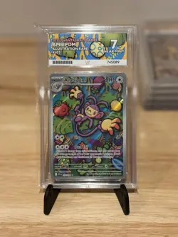 Ambipom 107/094 Me02: Phantasmal Flames 2025 Pokemon Card Ace Nm 7 English - Image 1