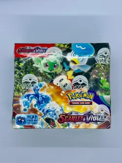 324pcs/Box Pokemon Scarlet Violet Trading Game Card Series Booster Box NEW - Image 1