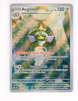 ~ESP~ SPANISH Aegislash 210 Paradox Rift Pokemon Card (G4) - Image 1