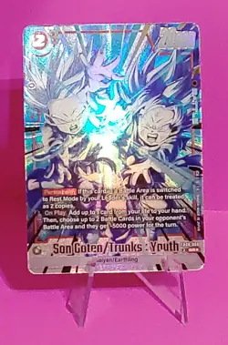 FB08-009 SR* Alternate Art Son Goten/Trunks:Yourth Dragon Ball Z Super Card Game - Image 1