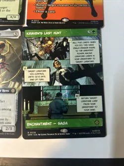 6x Spider-Man MTG HTF Cards - Image 2
