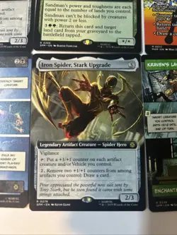 6x Spider-Man MTG HTF Cards - Image 3