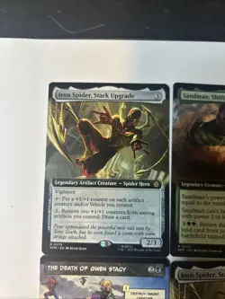 6x Spider-Man MTG HTF Cards - Image 5