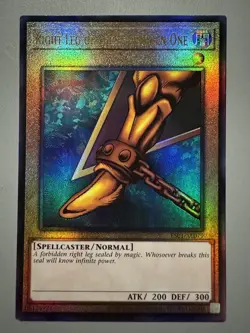 YUGIOH EXODIA THE FORBIDDEN ONE 5 CARDS SET ASIA ENGLISH ES01 ULTIMATE RARE - Image 5