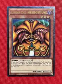 Yugioh! Exodia The Forbidden One OP25-EN001 - Ultimate Rare NM - Image 1