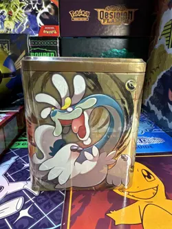 Pokemon Stacking Tin - Goomy, Drampa, Flapple, And Dragapult!New!Factory Sealed! - Image 2