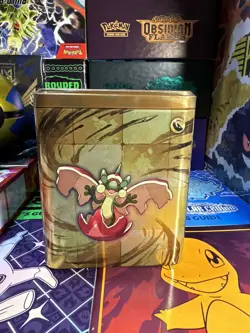 Pokemon Stacking Tin - Goomy, Drampa, Flapple, And Dragapult!New!Factory Sealed! - Image 3